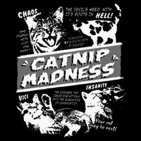 Catnip Madness Cute Kitten Funny Cat Pet Humor Daily Commute Backpack