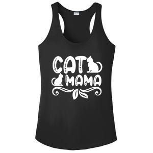 Cat Mama Ladies PosiCharge Competitor Racerback Tank