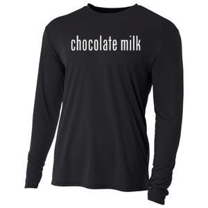 CHOCOLATE MILK COSTUME HALLOWEEN PRETEND I'M CHOCOLATE MILK Cooling Performance Long Sleeve Crew