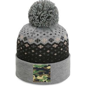 Camo Military The Baniff Cuffed Pom Beanie