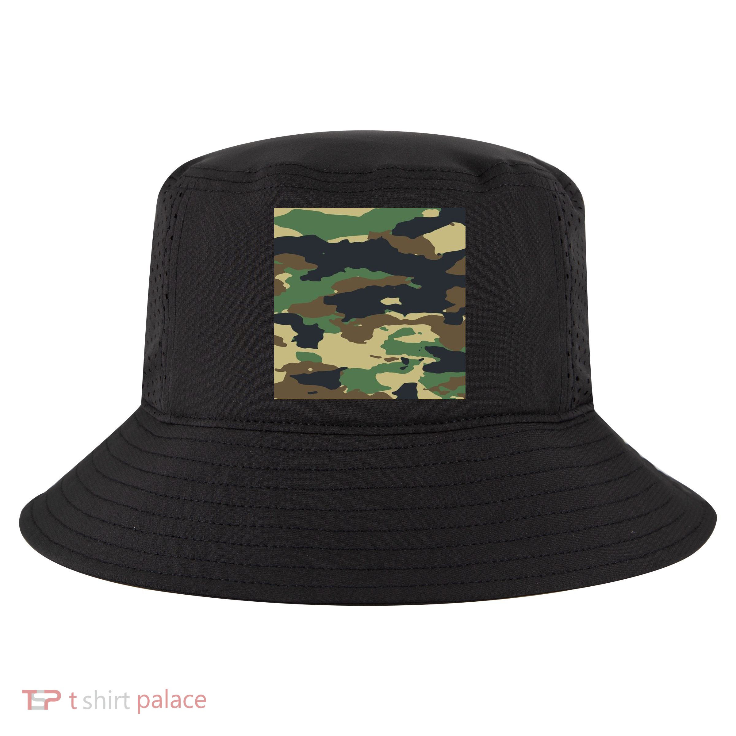 Camo Military Cool Comfort Performance Bucket Hat