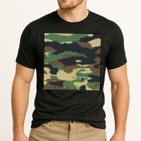 Camo Military Cooling Performance Crew T-Shirt