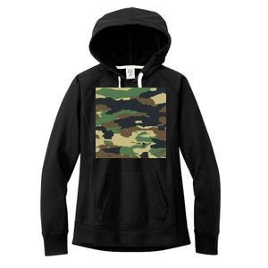 Camo Military Women's Fleece Hoodie