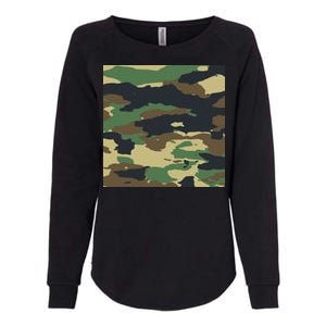 Camo Military Womens California Wash Sweatshirt