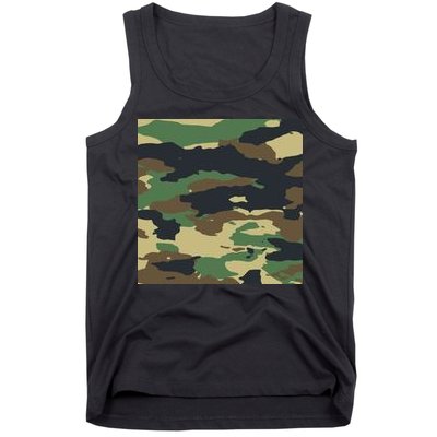 Camo Military Tank Top