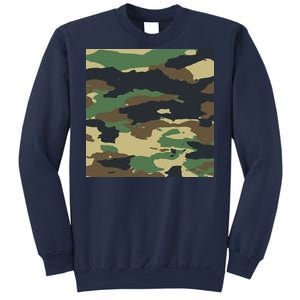 Camo Military Sweatshirt