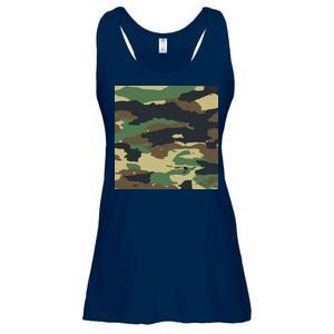 Camo Military Ladies Essential Flowy Tank