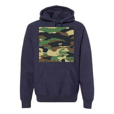 Camo Military Premium Hoodie