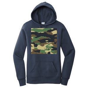 Camo Military Women's Pullover Hoodie