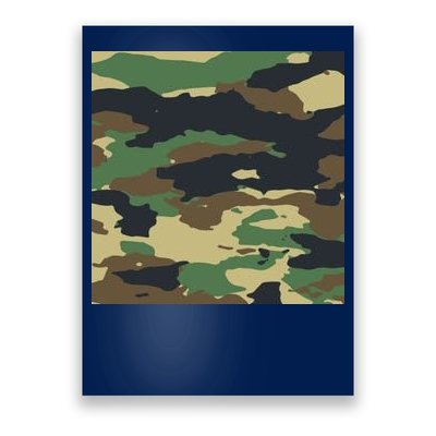 Camo Military Poster