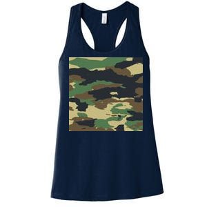 Camo Military Women's Racerback Tank