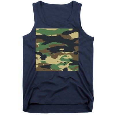 Camo Military Tank Top