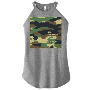 Camo Military Women's Perfect Tri Rocker Tank