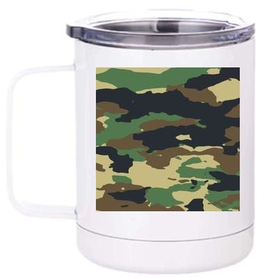 Camo Military 12 oz Stainless Steel Tumbler Cup