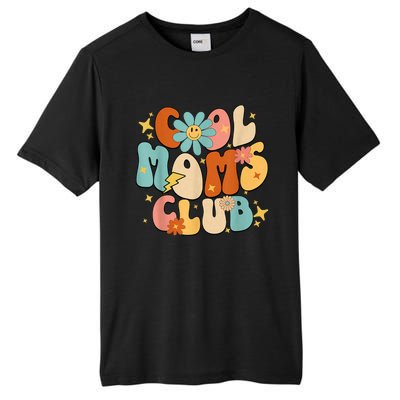 Cool Moms Club Groovy Retro Funny Mothers Day New Mom Tall Fusion ChromaSoft Performance T-Shirt