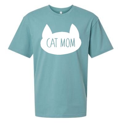 Cat Mom Sueded Cloud Jersey T-Shirt