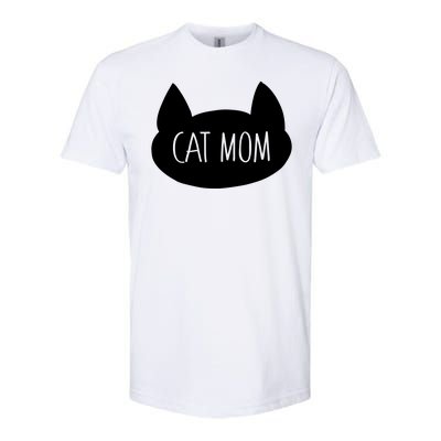 Cat Mom Softstyle® CVC T-Shirt