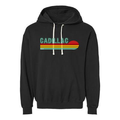 Cadillac Michigan Garment-Dyed Fleece Hoodie