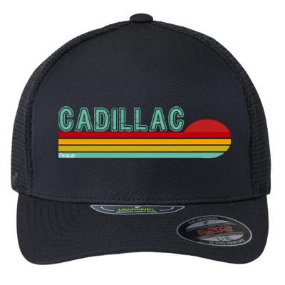 Cadillac Michigan Flexfit Unipanel Trucker Cap