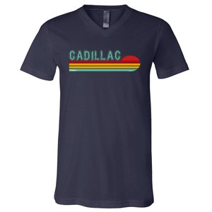 Cadillac Michigan V-Neck T-Shirt