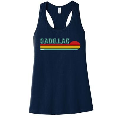 Cadillac Michigan Women's Racerback Tank