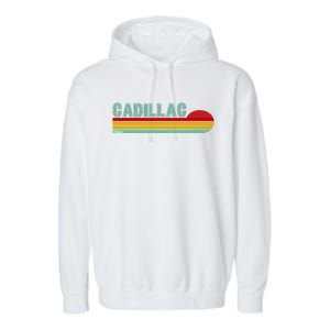 Cadillac Michigan Garment-Dyed Fleece Hoodie