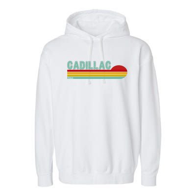 Cadillac Michigan Garment-Dyed Fleece Hoodie