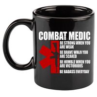 Combat Medic 11oz C Handle Ceramic Mug