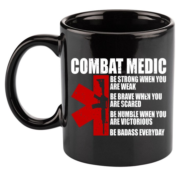 Combat Medic 11oz C Handle Ceramic Mug