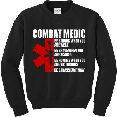 Combat Medic Kids Sweatshirt