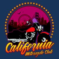 California Motorcycle Club Womens T-Shirt