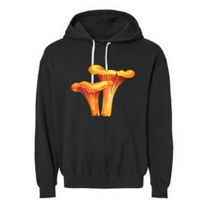 Chanterelle Mushroom Garment-Dyed Fleece Hoodie