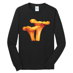 Chanterelle Mushroom Tall Long Sleeve T-Shirt