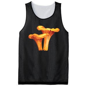 Chanterelle Mushroom Mesh Reversible Basketball Jersey Tank