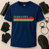 Charlevoix Michigan Cooling Performance Crew T-Shirt
