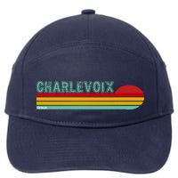 Charlevoix Michigan 7-Panel Snapback Hat