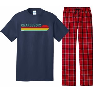 Charlevoix Michigan Pajama Set