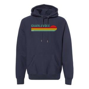 Charlevoix Michigan Premium Hoodie