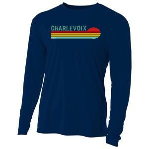 Charlevoix Michigan Cooling Performance Long Sleeve Crew