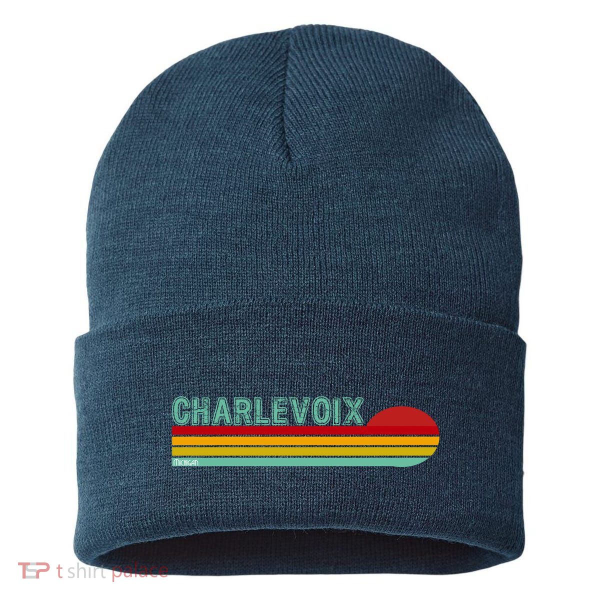 Charlevoix Michigan Sustainable Knit Beanie