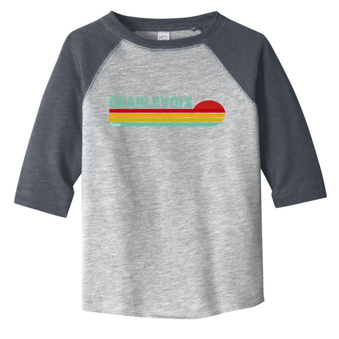 Charlevoix Michigan Toddler Fine Jersey T-Shirt