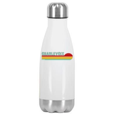 Charlevoix Michigan Stainless Steel Insulated Water Bottle