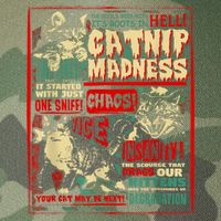 Catnip Madness Cute Kitten Cat Lover Gift For Cat Owners Legacy Tie Dye Trucker Hat
