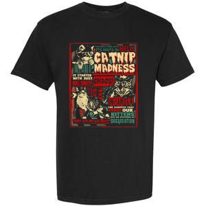 Catnip Madness Cute Kitten Cat Lover Gift For Cat Owners Garment-Dyed Heavyweight T-Shirt