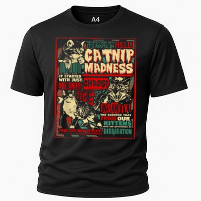 Catnip Madness Cute Kitten Cat Lover Gift For Cat Owners Performance Shirt