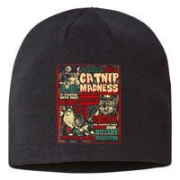 Catnip Madness Cute Kitten Cat Lover Gift For Cat Owners Sustainable Beanie
