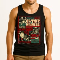 Catnip Madness Cute Kitten Cat Lover Gift For Cat Owners Tank Top