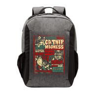 Catnip Madness Cute Kitten Cat Lover Gift For Cat Owners Vector Backpack