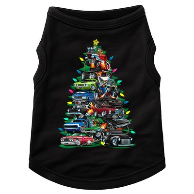 Car Madness Christmas Tree! Classic Muscle Cars And Hotrods Doggie Tank