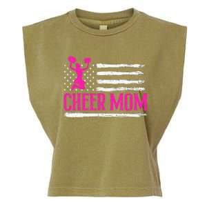 Cheer Mom Cheerleading Cheerleader Garment-Dyed Women's Muscle Tee